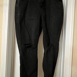 American Eagle Outfitters Black Straight Leg Pants